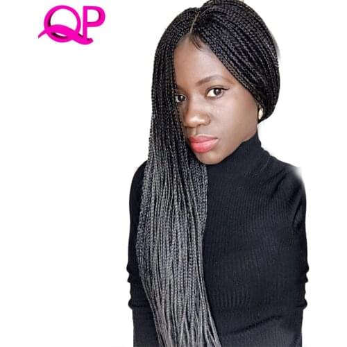 QP Hair 60 Colors Ombre High Temperature Fiber Braiding Hair 24 inch Synthetic Jumbo Braids Hair Crochet hair Extensions