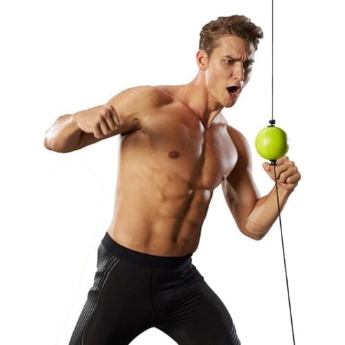 Adjustable Suction Cup Boxing Reflex Speed Ball Hand Eye Reaction Training Punch Fight Ball Fitness Equipment Accessories