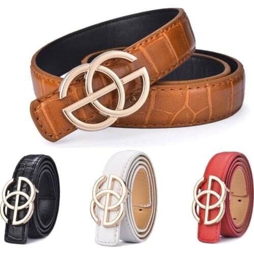 New Kids Belt Strap Hight Quality Luxury Children Boys/girls leather fashion belts student Alloy buckle Belt Jeans Waist Belt