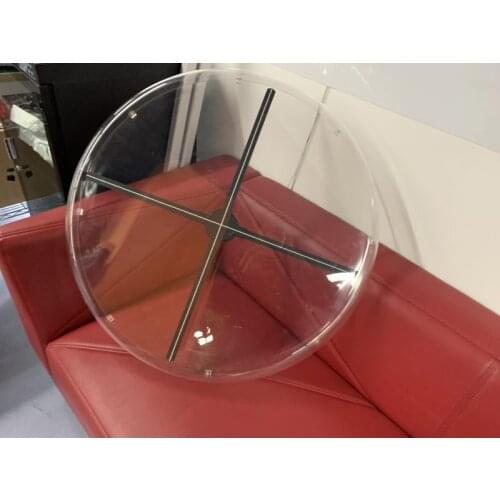 CE Certificated Dseelab 65H with acrylic protective cover 3d hologram led fan advertising display