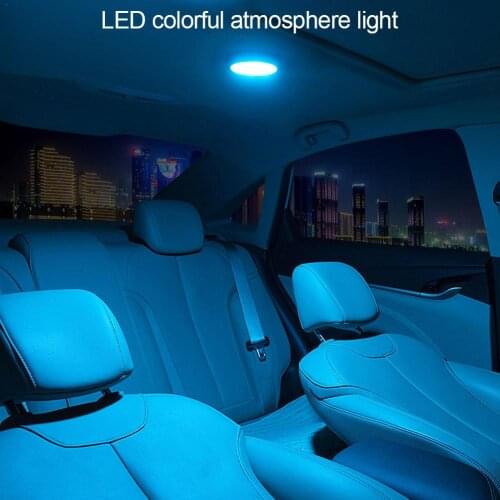 Car Interior LED Light USB Rechargeable Trunk Cargo Area Light12V Bright Wall Light Universal Lamp For Vehicle RV Camping Bedroo