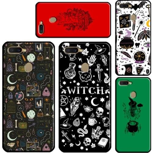 Witch Aesthetic Art Phone Case For OPPO A91 A15 A5 A9 A53 A31 2020 A5S A3S A1K A52 A72 F5 F7 Reno 2 Z 4 Pro