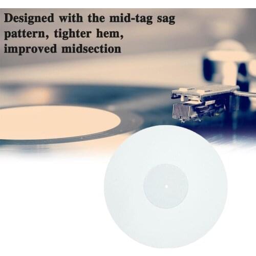 12 Inch 3MM Acrylic Record Pad Anti-static LP Vinyl Phonograph Mat Slipmat Accessories For Turntable J1X7