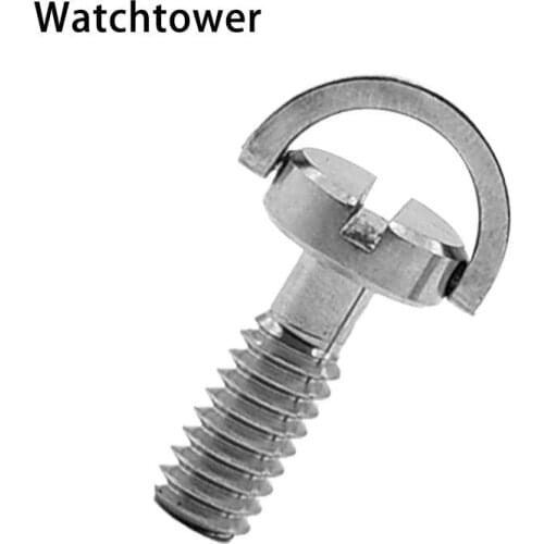1/4''Inch Screw C-ring Long Quick Release Mount Camera Screw Stainless Steel Tripod Monopod Adapter For DSLR Ballhead Plate
