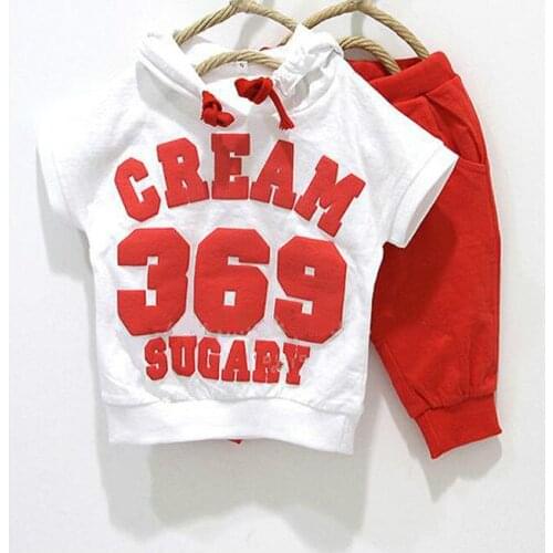 2pcs Fashion Baby Girl Boy Toddler Clothes Newborn Short Top+Pants Set Outfit Ropa de Bebe Cute Tops Trousers Sets Clothing