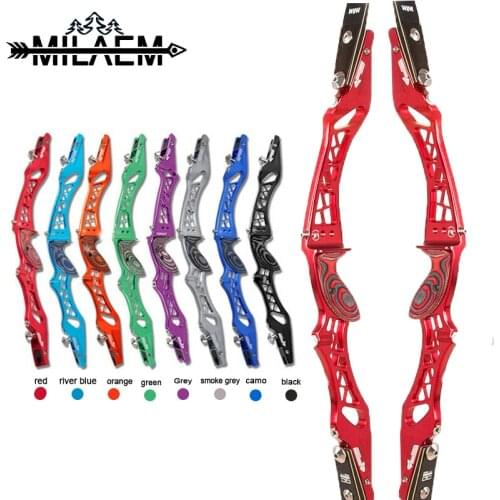 25" ILF Archery Recurve Bow Riser Handle Right /Left Hand Takedown Bow Grip Aluminum Competition Shooting Archery Accessories
