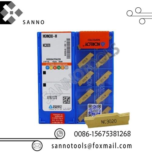 Free shipping! High quality MGMN300-M NC3030 / MGMN300-M NC3020 / MGMN300-M PC9030 cnc carbide glooving inserts in China