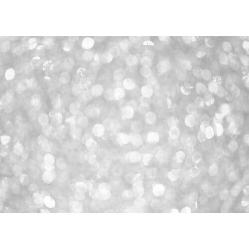 Silver Glitter Flare Bokeh Photography Background Vinyl Cloth Backdrop for Children Shimmer and Shine Party Photocall Fond Photo
