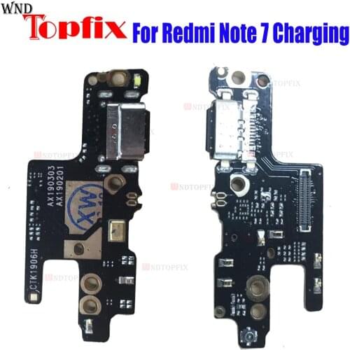 For Xiaomi Redmi Note 7 Charging Port Flex Cable Replacement Parts USB Dock Charger Flex Cable For Redmi Note 7 Charging Port