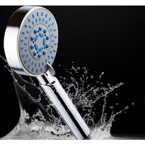 High Pressure Shower Head Bathroom 23x6.5cm Water Saving Shower Head Powerfull Boosting Spray Bath Handheld Shower Head 20Jan8
