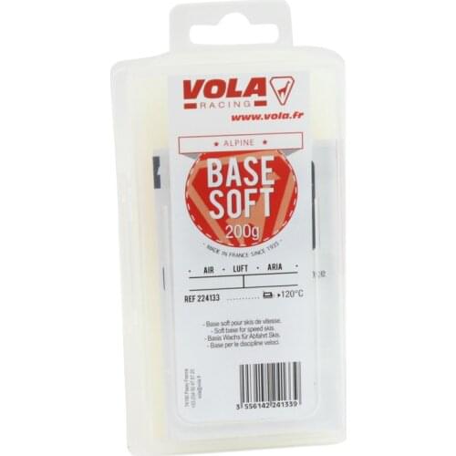 VOLA Base soft wax for speed ski new skis for impregnation 200g