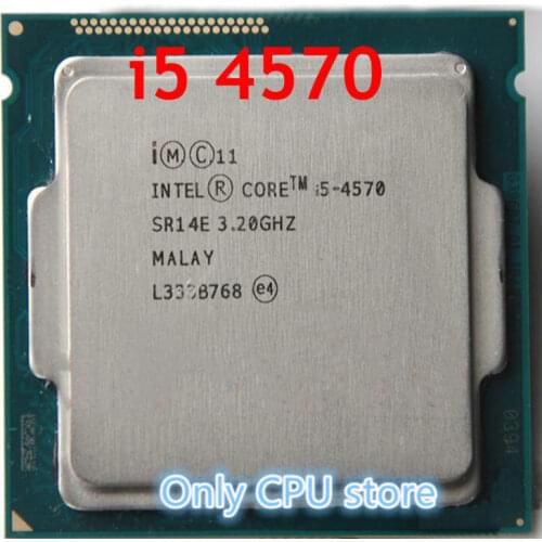 Original i5-4570 i5 4570 CPU Processor 3.2G 22nm LGA 1150 84W Quad Core scrattered pieces