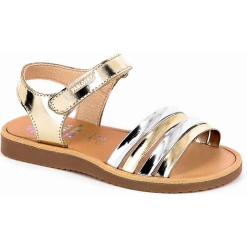 Dress sandals for girl with velcro Pablosky