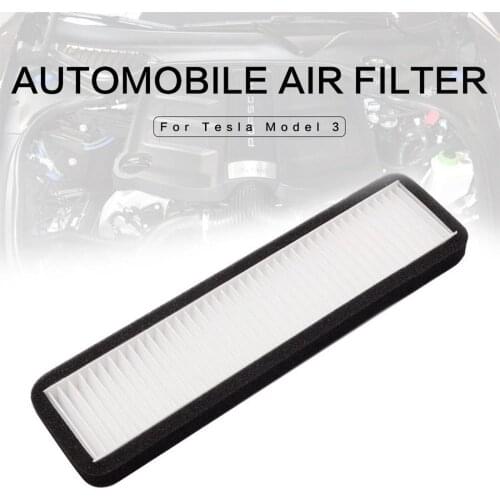Durable Air Conditioning Inlet Filter Replacement Effective Blocking PM2.5 Direct For Tesla Model 3 Y 19-21 Car Accessories