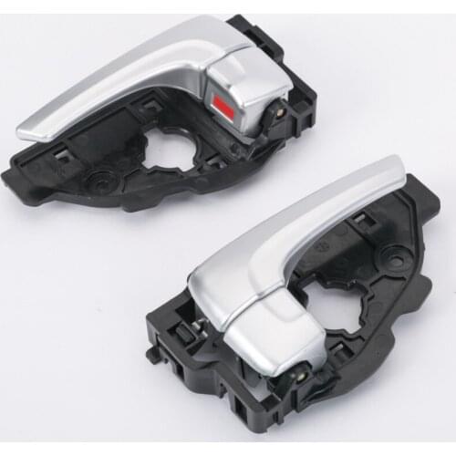 Interior Door Handle for Tucson 10-15 Chrome Front or Rear Inner Door Handle Left&Right