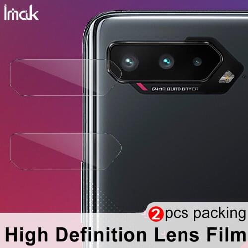 Imak Camera Lens Film For Asus ROG Phone 5 Rear Camera Len Tempered Glass Protector Protective