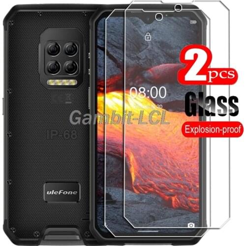 For Ulefone Armor 9 9E Tempered Glass Protective ON Armor9E Armor9 6.3NCH Screen Protector Smart Phone Cover Film