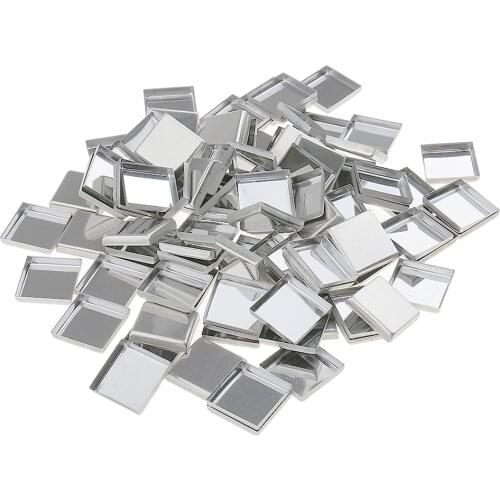 100pcs Round Square Cosmetic Empty Eyeshadow Blush Pigment Eye Shaddow Makeup Pans For Magnetic Palette Box