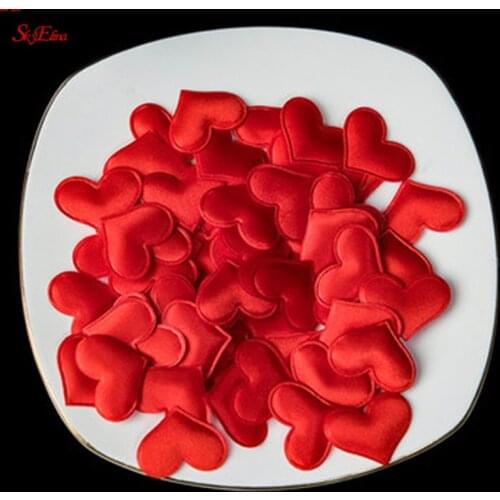 1000pc Wedding Decoration Artificial Heart Shaped Sponge Petal DIY for Valentines Day Wedding Table Decor Party Supplies 5z