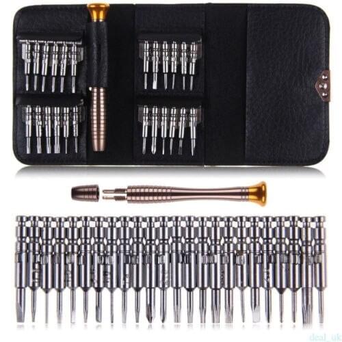 25 IN 1 Mini Repair Precision Screwdriver Torx Tools Kit Set Phone DIY Fix Tool