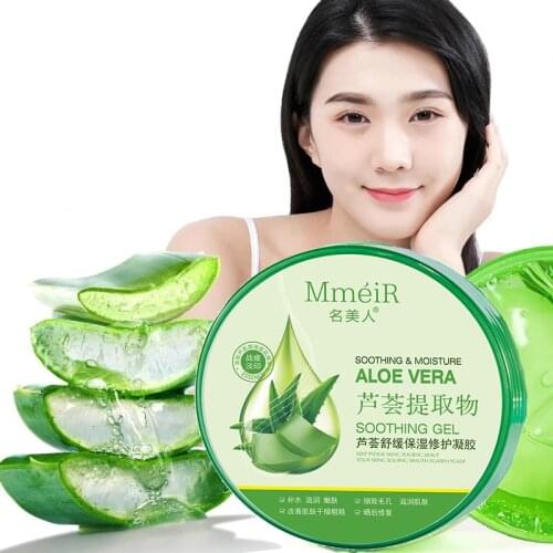 99% Aloe Vera Gel Day Cream 300g Moisture Soothing Acne Treatment Repair Red Skin Nourishing Hand Body Face Sunburn Care Cream