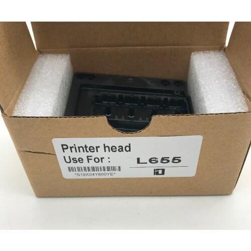 Free Shipping New Original Disassembled Printhead Print Head For Epson L605 L655 L650 Printer Head Inkjet Spare Parts