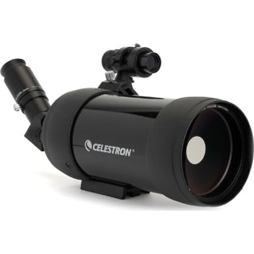 Celestron C90MAK Porro Prism Spotting Scope Waterproof Scope for Bird Watching Target Shooting Archery Range Outdoor Activities