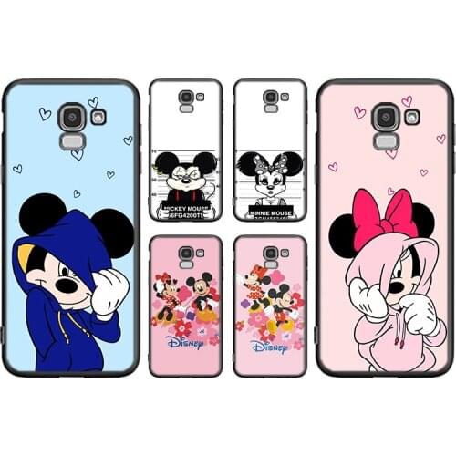 Mickey mouse love For Samsung J8 J7 J6 J5 J4 J3 J530 j730 Duo Core EU Prime Star 2018 2017 2016 Phone Case