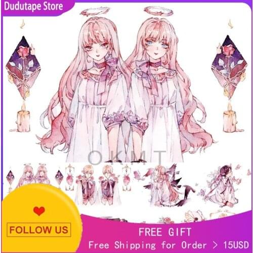 Washi Tape Girls Diy Decoration Binding Decoration Sticker Red