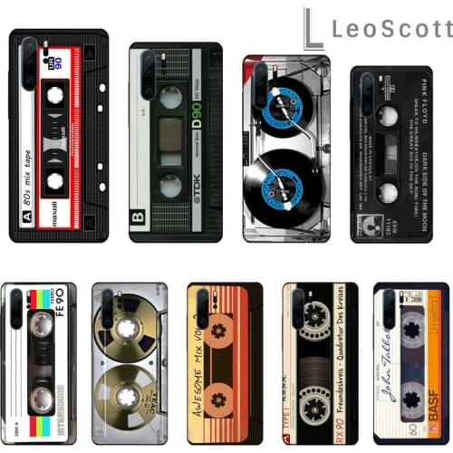 CLASSIC RETRO CASSETTE Phone Case For Huawei P9 P10 P20 P30 Pro Lite smart Mate 10 Lite 20 Y5 Y6 Y7 2018 2019