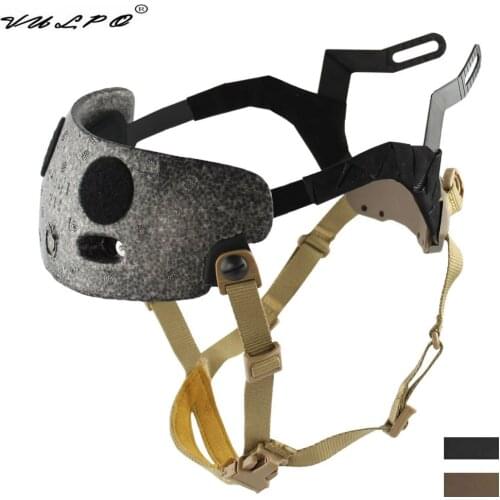 VULPO ACH Occ-Dial Liner Kit Adjustable Helmet System Full Set Helmet Inner Suspension System Strap FAST MICH Helmet Accessories