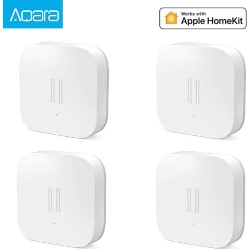 Original Aqara Vibaration sensor and Sleep sensor Valuables alarm Monitoring vibration shock work with home App
