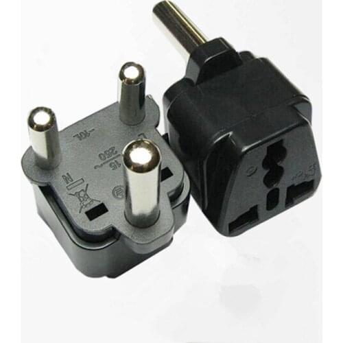 Portable Universal Plug to (Large) South Africa Plug Adapter Power Socket Travel Converter