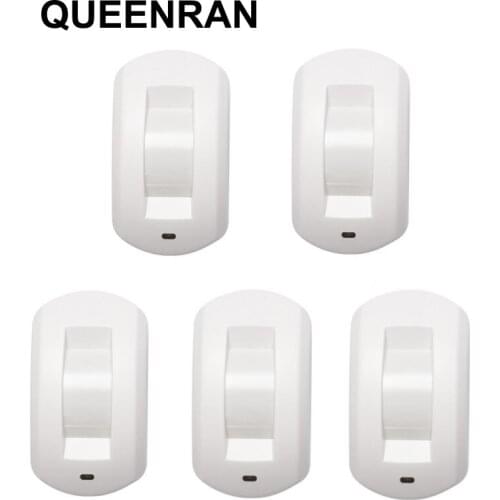 5pcs/lot Wired Curtain Window PIR Motion Sensor Ceiling Passive Infrared Motion Detector For Home Burglar Alarm Security System