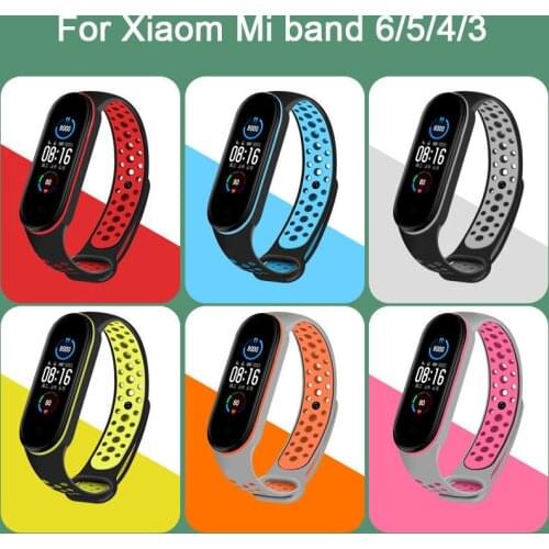 For Xiaomi Mi Band 6 5 4 3 Wristband Bracelet Mi Band 6 Strap for Mi Band 5 Pulseira Miband 4 Colorful Correa Wrist Replacement