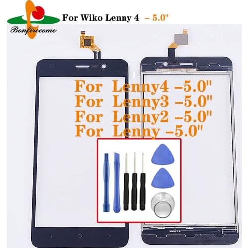 Touchscreen For Wiko Lenny 1 Lenny 2 Lenny 3 Lenny 4 Touch Screen Panel Sensor Digitizer Glass Replacement Parts