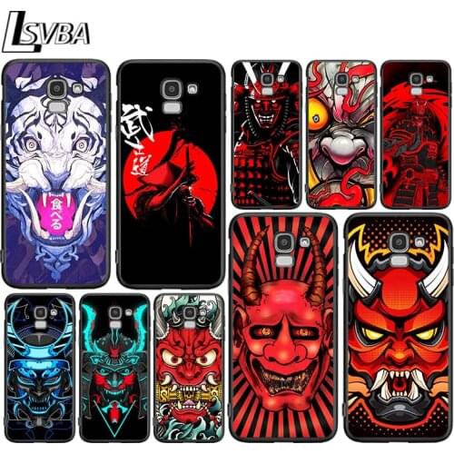 Demon Samurai Japan for Samsung Galaxy J2 J3 J4 Core J5 J6 J7 J8 Prime duo Plus 2018 2017 2016 Silicone Phone Cover