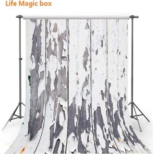 Toile Photo Fond Vinyl Background Gray-White Mottle Woodland Party Foto-355