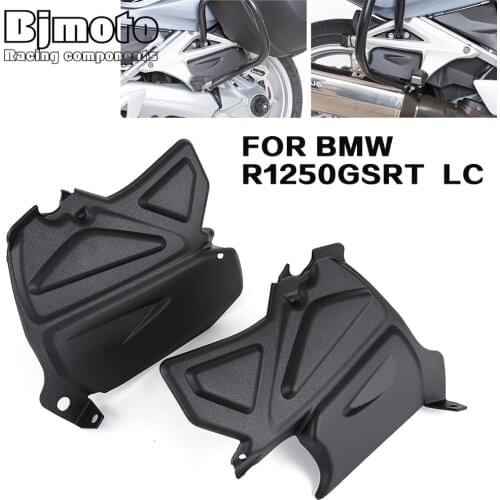 Motorcycle Rear Passenger Footrest Foot Pegs Pedals Footpeg Plate Cover For BMW R1200RT LC 2014-2021
