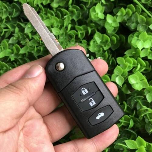 DAKATU 3 Button Replacement car key case shell For Mazda ruiyi Rxpansion Remote key shell