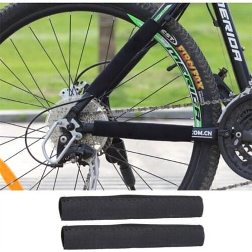 1/2 Pcs Bike Care Chain Posted Guards Bicycle Frame Chain Protector Guard Chain Protection Cover Pad Cycling Bike Accessories