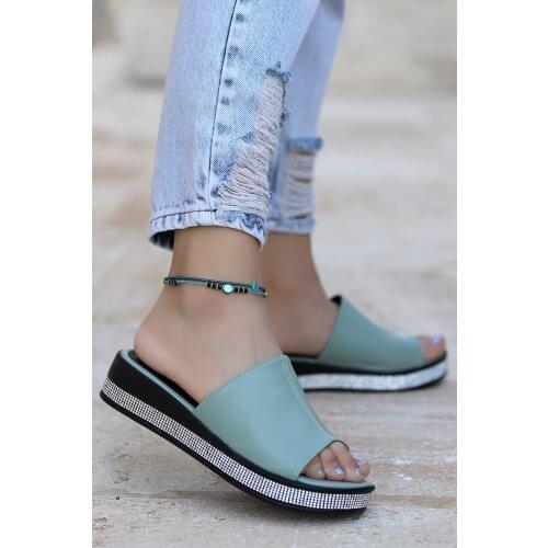 Woggo Plt 158 Cubic Zirconia Daily Women slippers Womens Slippers Woman slippers