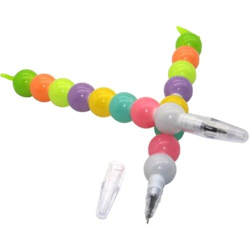 1 Pc Novelty Cute Korean Stationery Candy-colored Gourd Sugar-coated Haws Writing Pen School Stationery Supplies