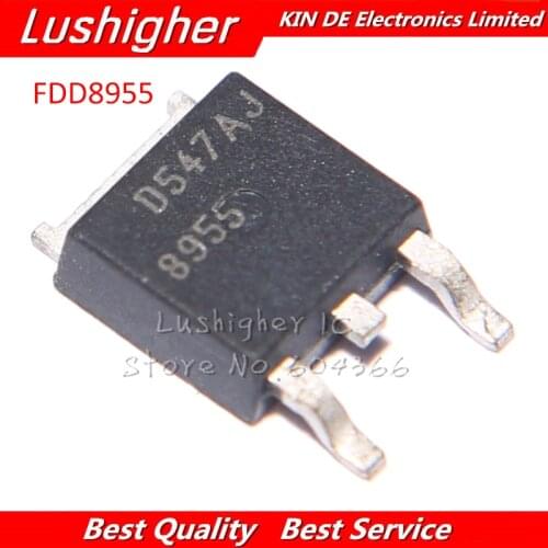 10PCS FDD8955 TO252 8955 TO-252