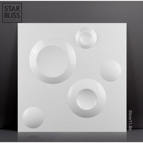 30x30cm 3D Wallboard Mosaic Tile Sticker Kitchen Backsplash Bathroom Wall Tile Stickers Decor Waterproof Peel&Stick PVC Tiles