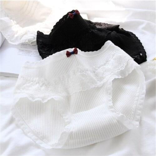 4Pcs Girlss Cotton Blend Panties Briefs Lingerie Shorts For Women Ladies Girls C088-B1-4