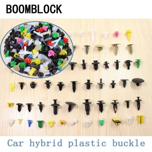 200x Mixed Car Stickers For BMW E90 F30 F10 Audi A3 A6 C5 C6 Opel Insignia Alfa Romeo Door Bumper Trunk Defender Clip Rivet