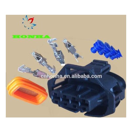 FREE shipping 5pcs/lot 4 way wire harness sealed auto connector plug DJH7041-3.5-21 for Bosch