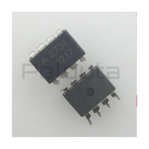 Free shipping 50PCS HCPL2731 HCPL-2731 HP2731 A2731 DIP8