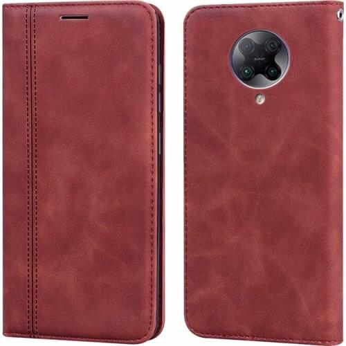 Business Case on Redmi K30i 5G Flip Cover For Carcasa Xiami Mi Poco F2 Redmi K30 Pro ZOOM Redmi Note 9S 8T 9 Mi 10T Pro Max Etui